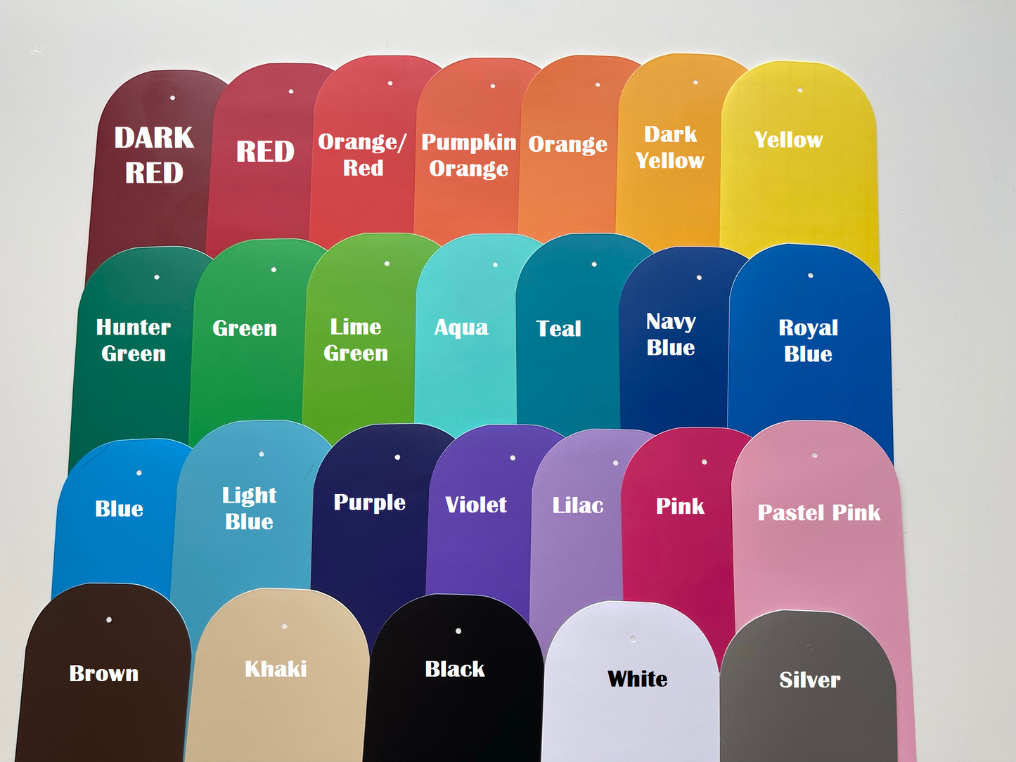 Fun Icon Vinyl Decal Set - Matte Colors