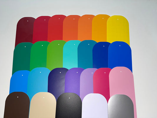 Fun Icon Vinyl Decal Set - Matte Colors